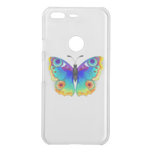 Rainbow Butterfly Peacock Eye Uncommon Google Pixel Case