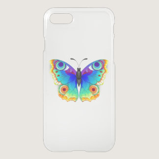 Rainbow Butterfly Peacock Eye iPhone SE/8/7 Case