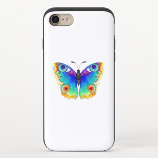 Rainbow Butterfly Peacock Eye iPhone 8/7 Slider Case