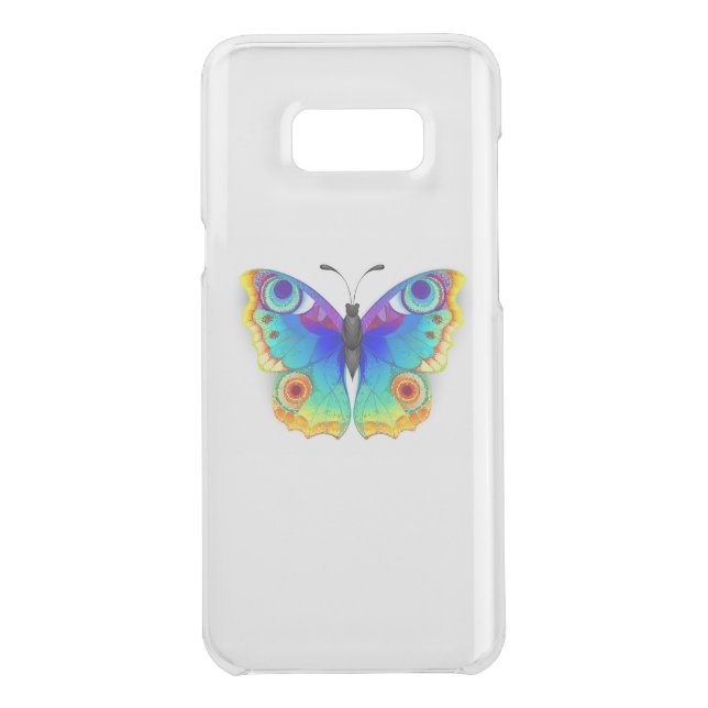 Rainbow Butterfly Peacock Eye Uncommon Samsung Galaxy Case (Back)