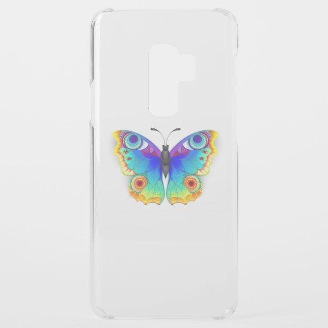 Rainbow Butterfly Peacock Eye Uncommon Samsung Galaxy Case (Back)