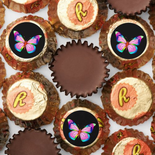 Rainbow Butterfly  Reeses Peanut Butter Cups