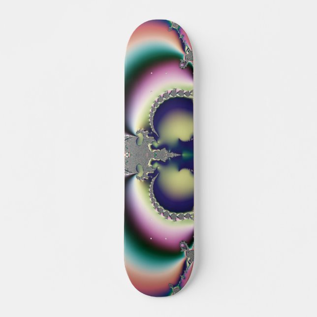 Rainbow Butterfly Skateboard Deck (Front)