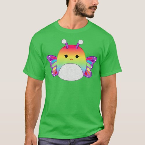 Rainbow butterfly squishmallow T_Shirt
