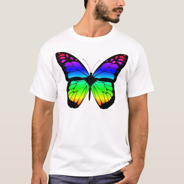 Rainbow Butterfly T-Shirt (Front)