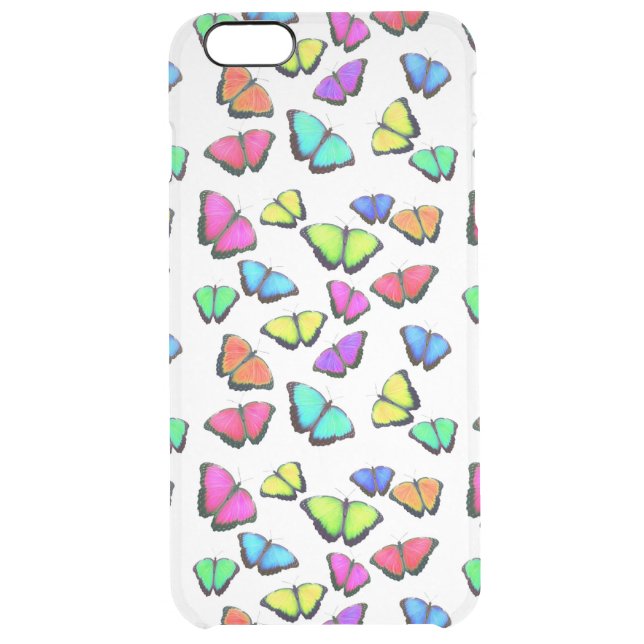 Rainbow Butterfly Uncommon iPhone Case (Back)
