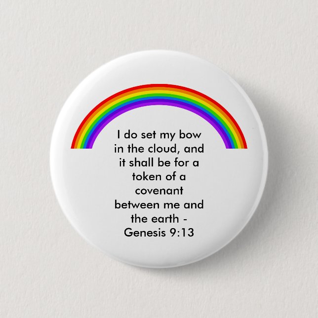 Rainbow, Button (Front)