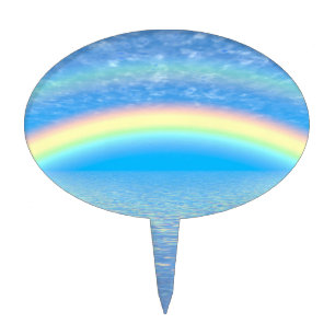 Rainbow Cake Topper