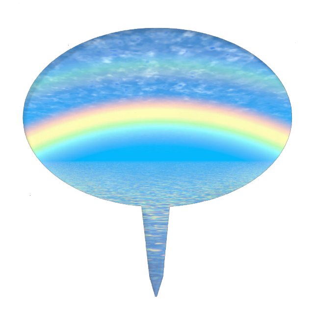 Rainbow Cake Topper (Front)