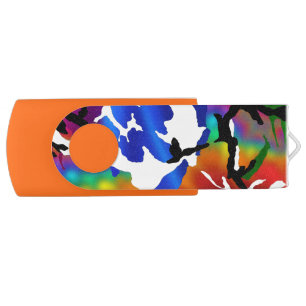 Rainbow Camo USB Flash Drive