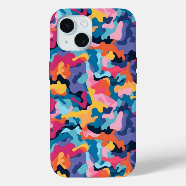 Rainbow Camouflage Case-Mate iPhone Case (Back)