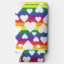 Rainbow Can/Tin Cooler