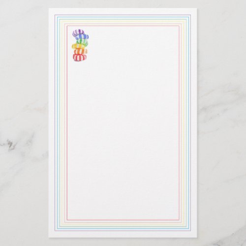 RAINBOW CANDY 55x85 Stationery