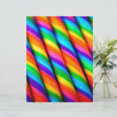 Rainbow Candy Cane (Standing Front)