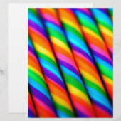 Rainbow Candy Cane (Front/Back)