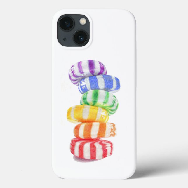 RAINBOW CANDY iPhone 13 Case (Back)
