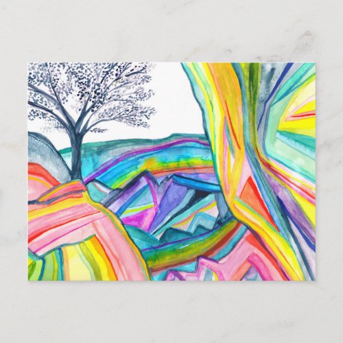 RAINBOW CANYON CUSTOM POSTCARD