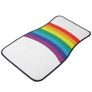 Rainbow Car Mat