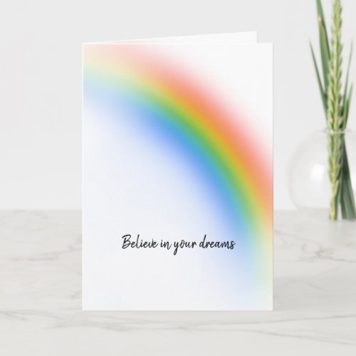 Rainbow Card