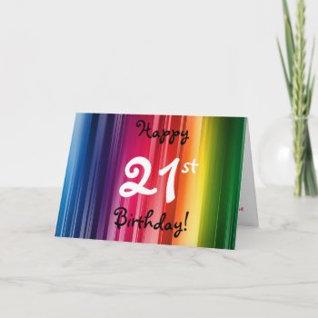 Rainbow Card by spinsugar at Zazzle
