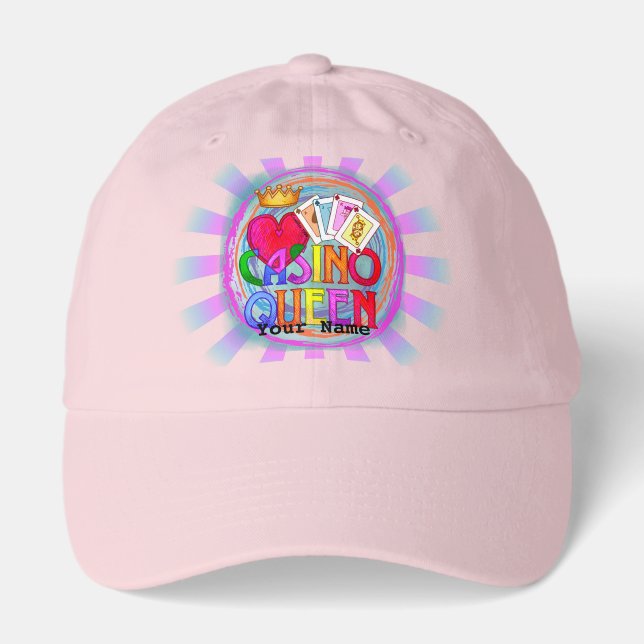 Rainbow Casino Queen Hat (Front)