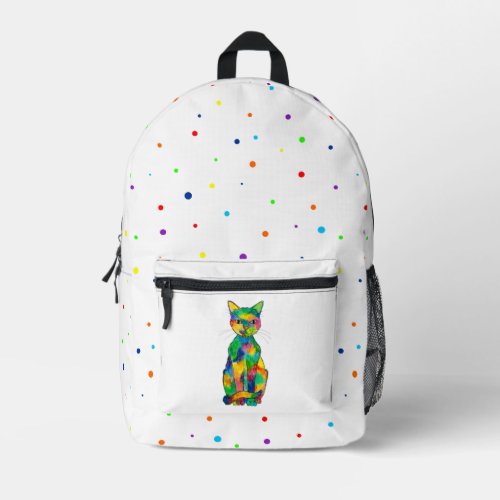 Rainbow Cat Backpack