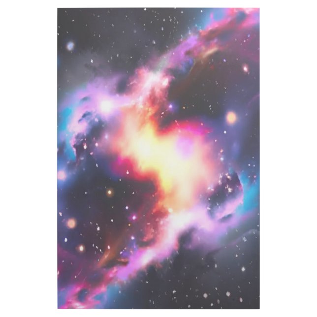 Rainbow Cat Eye Nebula Galaxy Gallery Wrap (Front)
