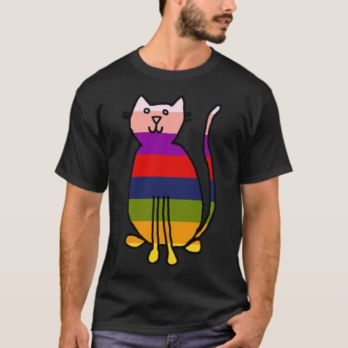 Rainbow Cat T_Shirt