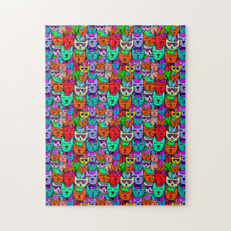 Rainbow Cats Jigsaw Puzzle