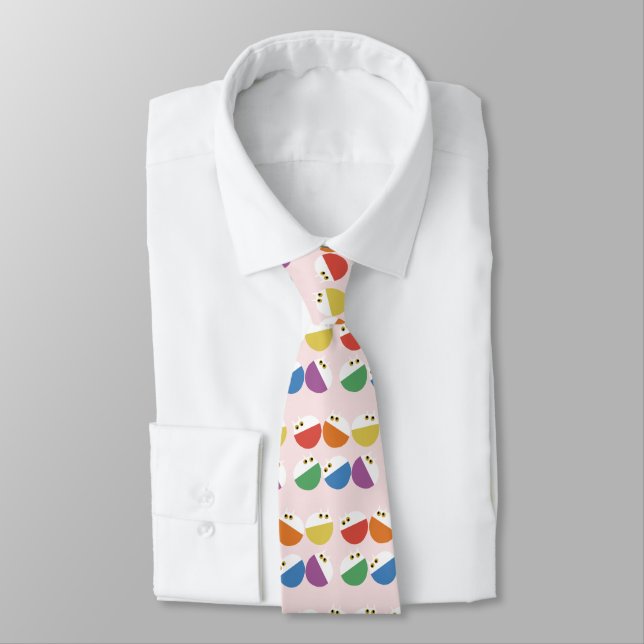 Rainbow Cats Neck Tie (Tied)