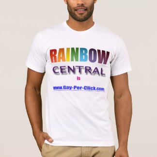"Rainbow Central" Custom Tee