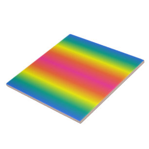 Rainbow Ceramic Tile