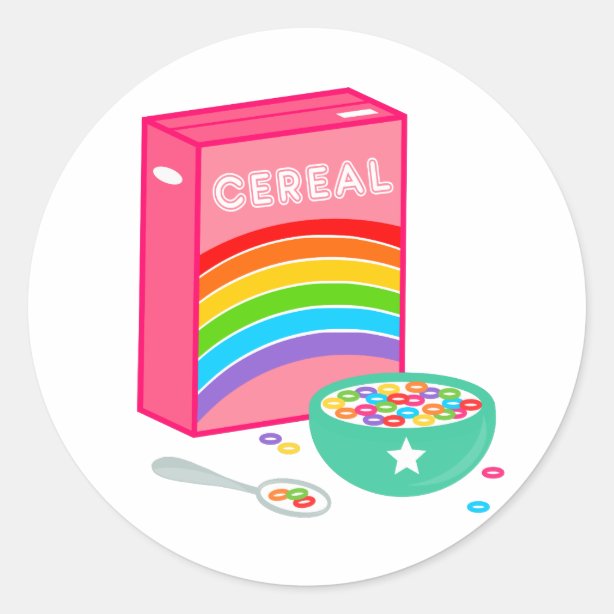 Cereal Stickers | Zazzle
