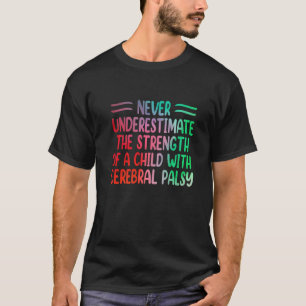 Rainbow Cerebral Palsy Awareness Physical Therapy  T-Shirt