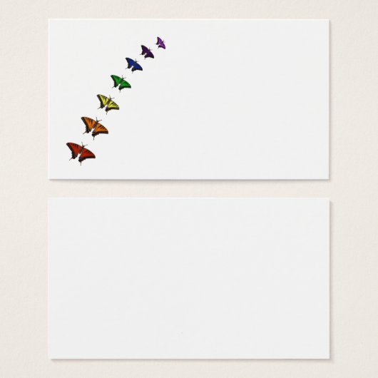 Rainbow chakra butterflies (Front & Back)