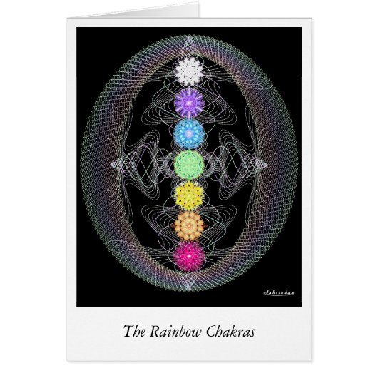 Rainbow Chakras Cards (Front)