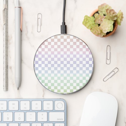 Rainbow Check  Wireless Charger
