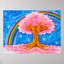 Rainbow&Cherry blossom
