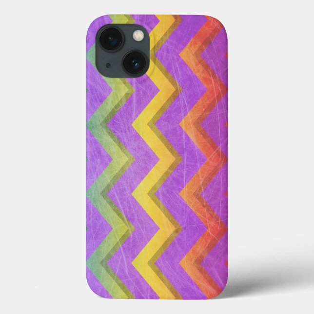 Rainbow Chevron by Shirley Taylor  Case-Mate iPhone Case (Back)
