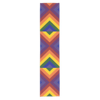 Rainbow Chevrons Table Runner