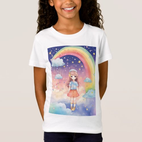 Rainbow Chic Stylish Delights for Every Hue T_Shirt