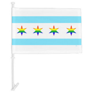Rainbow Chicago Pride Flag