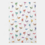 Rainbow Chicken Tea Towel