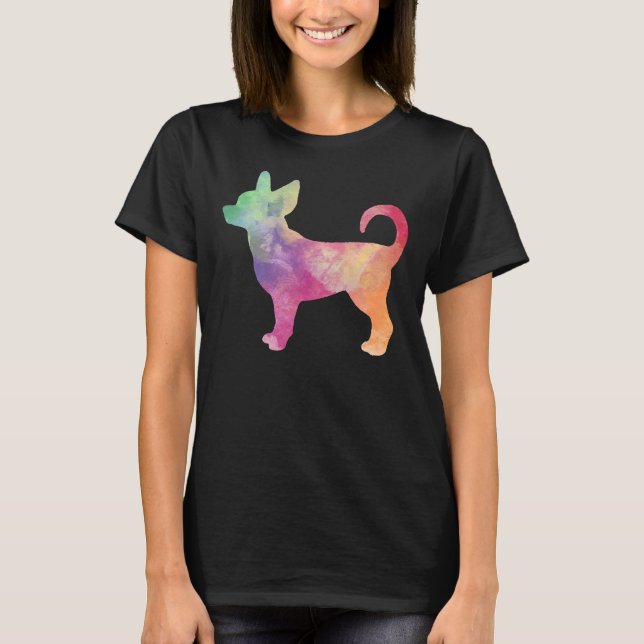 Rainbow Chihuahua      T-Shirt (Front)