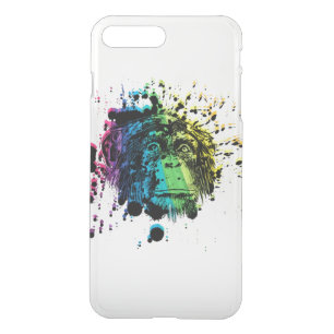 Rainbow Chimpanzee iPhone 8 Plus/7 Plus Case
