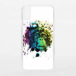 Rainbow Chimpanzee iPhone XS Case