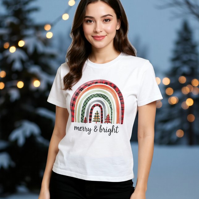 Rainbow Christmas Arch T-Shirt (Creator Uploaded)