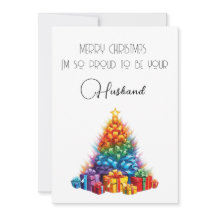 Rainbow Christmas Card