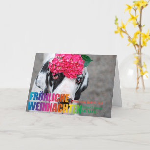 Rainbow Christmas Card