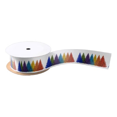 Rainbow Christmas Trees